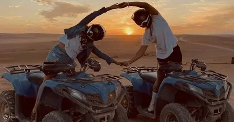 Sunset In The Agafay Desert